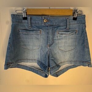 Altar'd State Light Blue Denim Shorts